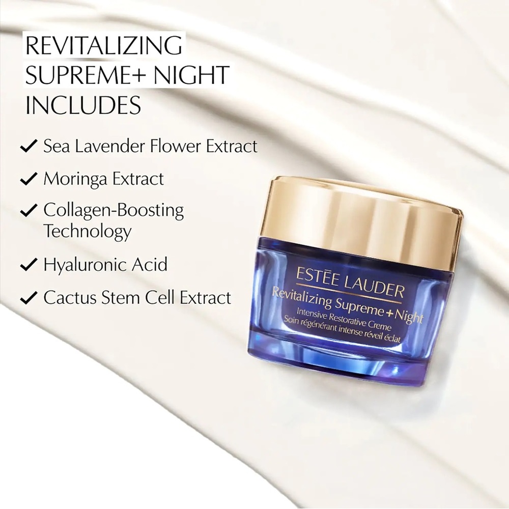 New Estée Lauder A10 Revitalizing Supreme+ Night Intensive Restorative Cream